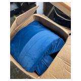 6 Piece Play Couch Navy Blue