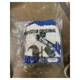 Delgera White/Royal Blue T-Shirt Trackset Medium
