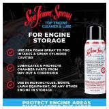 Sea Foam Gasoline/2 and 4 Cycle Engine Lubricant Cleaner 12 oz