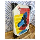 POP Creations Officially Licensed Disney Mickey Mouse Clubhouse Wall Art 13" x 19" Ready-to-Hang Canvas Print for Kids Bedroom, Playroom, Living Room, or Nursery