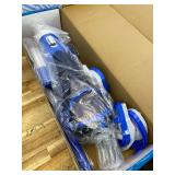 Cordless Pool Vacuum with Telescopic Pole, 18.5 GPM Powerful Suction, 1.5H Supercharge Technology, Handheld Rechargeable Pool Vacuum Cleaner for Above Ground/Inground Pools, Hot Tubs, Spas