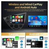 Retails for $105! EKAT 2+64G Android Car Stereo for Ford Focus MK1 1998-2005 - Built-in Wireless Carplay & Android Auto - 9 Inch Touch Screen Radio with WiFi, GPS, EQ, FM RDS + AHD Backup Camera