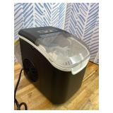 COWSAR Ice Maker Countertop, Portable Ice Machine with Self-Cleaning, 26.5 lbs/24Hrs, 8 Ice Cubes in 6 Mins, Ice Basket and Scoop, Ideal for Home, Kitchen, Bar, Camping