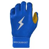 BRUCE BOLT Original Series Short Cuff Batting Gloves - Multiple Colors - Adult & Youth Sizes