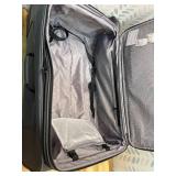 Retails for $160! SwissGear Sion Softside Expandable Luggage, Dark Grey, Checked-Large 29-Inch