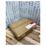 C Shaped Side Table, Small End C Table, for Living Room, Sofa, Bedside, Couch, TV Tray, Eating, Laptop Rustic Brown and Black