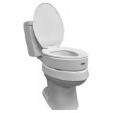 Carex Toilet Seat Riser, Elongated Raised Toilet Seat Adds 3.5 inches to Toilet Height, for Assistance Bending or Sitting, 300 Pound Weight Capacity Toilet Riser