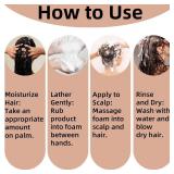 Hair Growth Shampoo for Hair Loss & Hair Fall - Enriched with Natural Plant Extracts - 300ml (1 Pack)