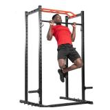 Sunny Health & Fitness Pull Up Bar Attachment for Power Racks and Cages - SF-XFA001, Black - Retail: $43