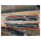 Rain Guards for 2009-2018 Dodge Ram 1500 Quad Cab/Extended Cab, Window Visor Shields Vent Deflector Shade Wind Dark Smoke for 19-24 Ram 1500 Classic Quad Cab, 4PCS, Out-Channel
