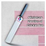 Mini Autograph Cricket Bat Natural Wood 15 Inches (Not Meant for Playing)
