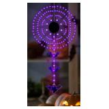 Halloween Purple LED lights with 3 Bats