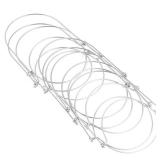 8pcs Stainless Steel Jar Handles Compatible Mouth Easy to Install Wire Hangers for Home Decor Weddings and Parties Resistant