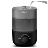 LEVOIT Classic 160 Top-Fill Ultrasonic Cool Mist Humidifier, Super Easy to Fill and Clean, Quiet Operation for Bedroom Home Baby & Plants, Auto Shut-off for Safety, 360° Rotating Nozzle, 2.5L