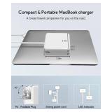 NSPENCM 85W Mac Book Pro Charger, Replacement AC 85w 2T-Tip Connector Power Adapter, Laptop Charger Compatible with MacBook pro & Mac Book Pro 13 inch-15 inch Retina After Mid 2012