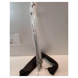 USCNC X Banner Stand Adjustable Fit Banner 23 x 63 to 32 x 78 Inch, Portable Travel Bag, Bigger, More Adaptable Advertising, Stores, Tradeshow, Restaurant, Event, Birthday & Party (1 PACk)