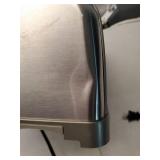Cuisinart 4 Slice Toaster, Compact Stainless Steel Toaster with Extra-Wide Slots for Toasting Bread, French Toast, Bagels and Pastries, Defrost & Reheat Functions, CPT-180P1, Brushed Stainless(one sid