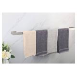 TocTen Bath Towel Rack - Square Base Thicken SUS304 Stainless Steel Towel Bar for Bathroom, Bathroom Bar Accessories Towel Rod Heavy Duty Wall Mounted Towel Holder (Brushed Nickel, 36 Inch)