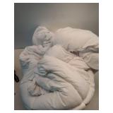 CHOKIT Full Mattress Topper, Extra Thick Pillow Top Mattress Pad for Back Pain Relief, Cooling Bed Topper Mattress Cover with 8-21 Inch Deep Pocket - Retail: $80