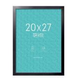 LaVie Home 20x27 Picture Frame Black, Puzzles Frame for Wall Decoration, Classic Black Minimalist Style Suitable for Decorating Houses, Offices, Hotels, Puzzles Posters Photos or Artwork, 1 Pack