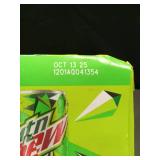 Mountain Dew Citrus Soda Pop  7.5 fl oz  10 Pack Mini Cans