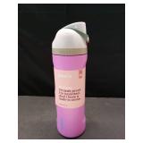 Owala FreeSip Stainless Steel Water Bottle - Magenta 24 Oz Bottle (lid color differs)