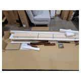 MODWAY Astra Walnut King Wood Platform Bed Retail- $468