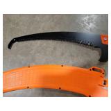 VEVOR Manual Pole Saw, 7.3-27 ft. Tree Pruner with 20 in. Steel Blade Pruning Saw, 8 Fiberglass Poles, 2025 Upgrade - Retail $86