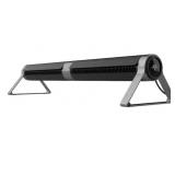 AIRBAR Six 44 in. 3 Fan Speeds Tower Fan in Black with Adjustable Feet to Convert to Air Bar