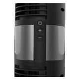 AIRBAR Six 44 in. 3 Fan Speeds Tower Fan in Black with Adjustable Feet to Convert to Air Bar