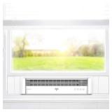 Portal 6.58 in. 3-Fan Speeds Window Fan in with Reversible Exhaust Mode, Weather Resistant Retail- $78