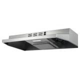 24-in Stainless Steel Under Cabinet Range Hood with Charcoal Filter Retail- $94