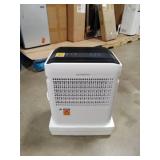 50 pt. 4,500 sq. ft. Dehumidifier in White with Drain Hose and Bucket, Auto Defrost, Low Noise, Dehumidify Efficiently - Retail: $200
