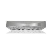 KOBE Range Hoods 36 in. 400 CFM Ductless Recirculating Under Cabinet Range Hood in Stainless Steel - Retail $670