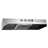 30-in Stainless Steel Under Cabinet Range Hood with Charcoal Filter Retail- $94