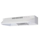 Broan-NuTone F40000 30 in. 230 Max Blower CFM Convertible Under-Cabinet Range Hood with Light in White