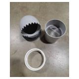 Rain Harvesting Flanged Tank Overflow Kit Extra High Volume 4 in.