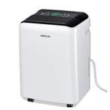 Edendirect 50 pt. 4,500 sq. ft. Dehumidifier in White with Drain Hose and Bucket, Auto Defrost, Low Noise, Dehumidify Efficiently Retail- $200