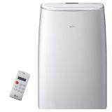 LG 10,000 (DOE) BTU 115-Volt Portable Air Conditioner Cools 450 sq. ft. with Dual Inverter,Wi-Fi and Remote - Retail $500