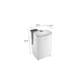 LG 10,000 (DOE) BTU 115-Volt Portable Air Conditioner Cools 450 sq. ft. with Dual Inverter,Wi-Fi and Remote - Retail $500