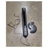 42 in. 3-Speeds Tower Fan in Gray with Wi-Fi, Sleep Mode, 60° Oscillation, 7-Hours Timer, Aromatherapy Box, Negative Ion - Retail: $80