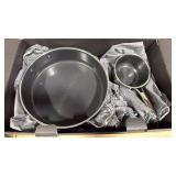 Hexclad 5 Piece Hybrid Cookware Set Retail $349.99