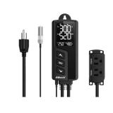 Elitech STC-1000 TH Temperature and Humidity Controller T&H Non-WiFi Cooling Heating Switch On-Off Thermostat for Heat Pad Reptile Aquarium Homebrew Freezer -40~230Â°F Pre-Wired Outlets 110V 1100W 1