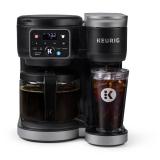 Keurig K-Duo Hot & Iced Single-Serve & Carafe Coffee Maker Black: Electric Drip Coffee Pot, 72 oz Capacity