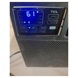 TCL 8 000 BTU Smart Window Air Conditioner  Fan & Dehumidifier  350 Sq. Ft., Black  W8W92-B4 - Dented