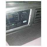 TCL 8 000 BTU Smart Window Air Conditioner  Fan & Dehumidifier  350 Sq. Ft., Black  W8W92-B4 - Dented
