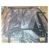 Mainstays Albany Lane 6 piece Outdoor Patio Dining Set  Black (Umbrella Base Sold Separately)