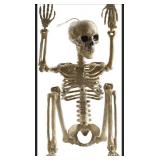 DUBEDAT 42inch108cm 2.4lb Skeleton - Full Body Halloween Skeleton with Movable Joints for Best Decoration