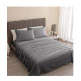 Set OXIDE GRAY ONE SIZELinden Street Cotton Flannel SheetHOME KING