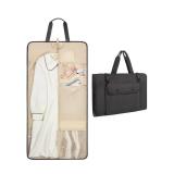 BAGSMART Garment Bags for Travel Foldable Carry on Suit Carrier for Hanging Clothes Stylish Dress Carrier Large Convertible Weekender Garment Bags for Women Men